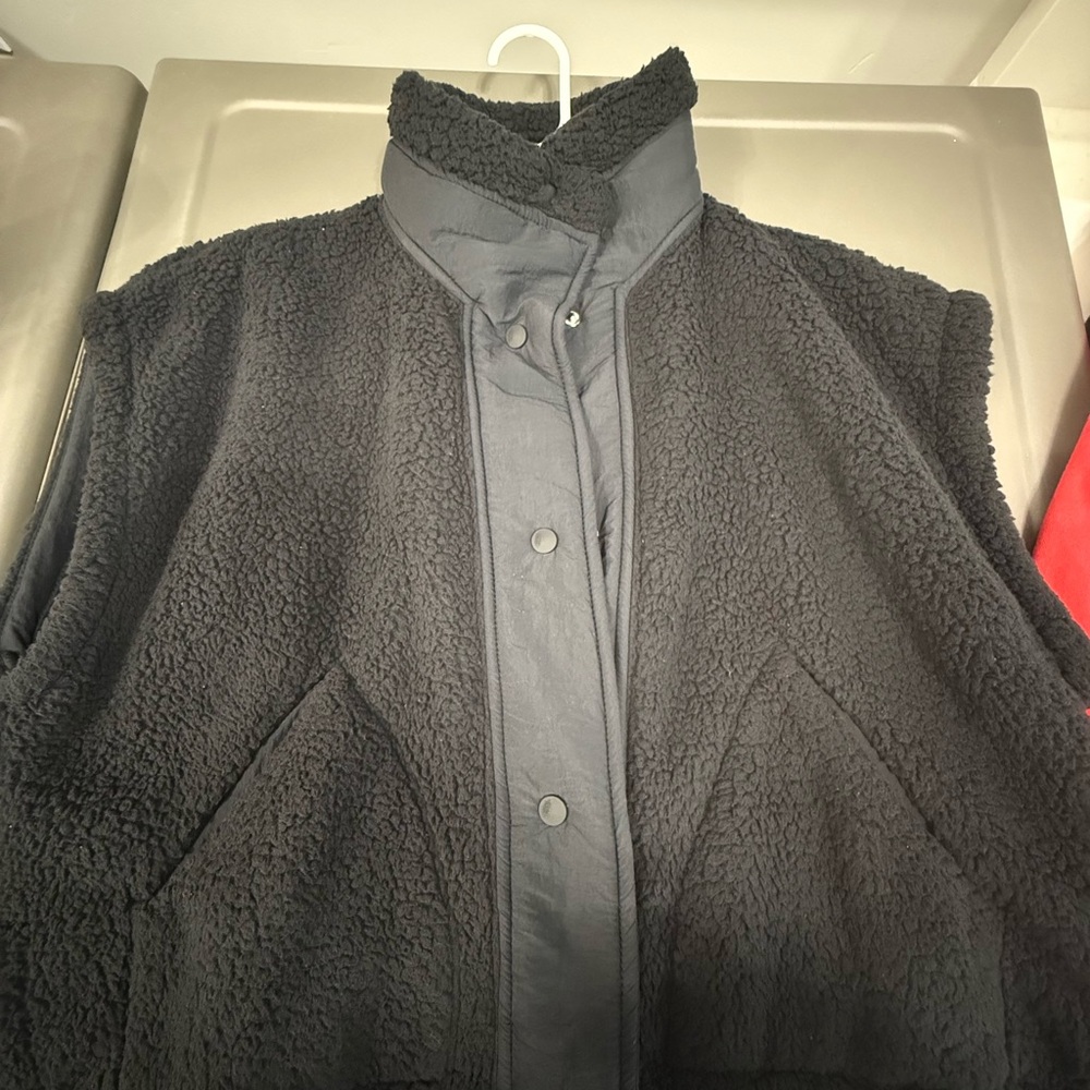 Black Puffer Jacket by Fp Movement